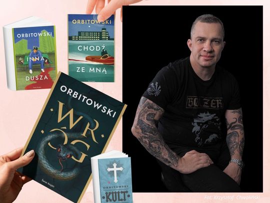 Spotkanie z Łukaszem Orbitowskim Spotkanie z Łukaszem Orbitowskim