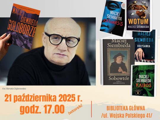 Spotkanie z Maciejem Siembiedą