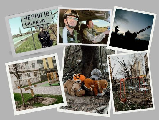 Spotkanie z Maćkiem Zygmuntem - "Z aparatem w głąb wojennej Ukrainy"