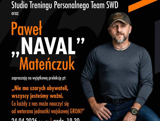 Spotkanie z weteranem GROM w Studio Treningu Personalnego SWD Team