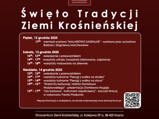 Święto Tradycji Ziemi Krośnieńskiej ZIMA 2025 rusza już dziś!