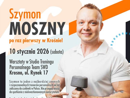 Szymon Moszny w Krośnie! Wyjątkowe warsztaty treningowe Szymon Moszny w Krośnie! Wyjątkowe warsztaty treningowe