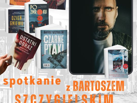 Tajemnice między stronami. Spotkanie z Bartoszem Szczygielskim
