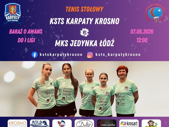 Tenis stołowy. Baraż o awans do I ligi kobiet