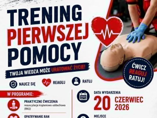 Trening pierwszej pomocy w krośnieńskiej Naftówce