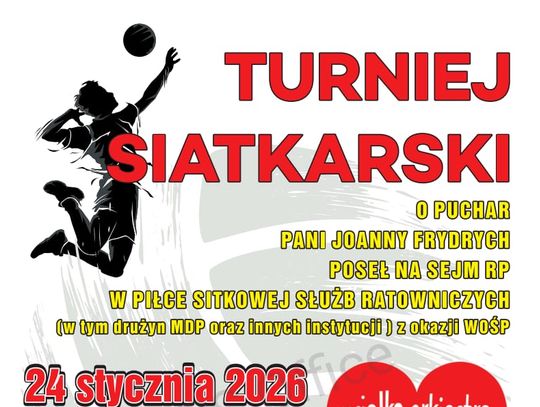 Turniej siatkarski służb ratowniczych w Krośnie