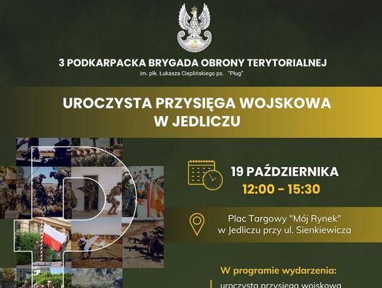 Uroczysta Przysięga Wojskowa w Jedliczu