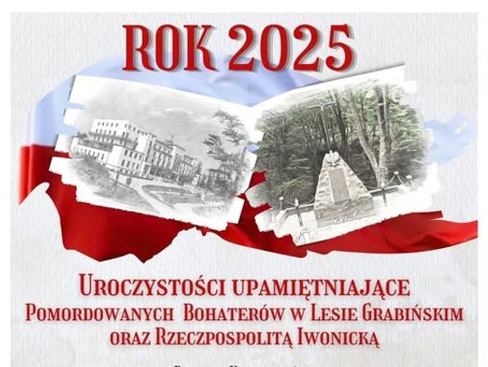 Uroczystości uczczenia 81. rocznicy zbrodni w Lesie Grabińskim w Iwoniczu