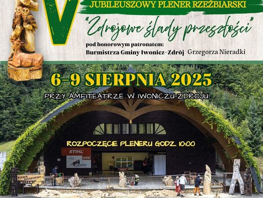 V Jubileuszowy Plener Rzeźbiarski w Iwoniczu-Zdroju