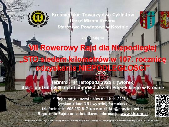 VII Rowerowy Rajd dla Niepodległej