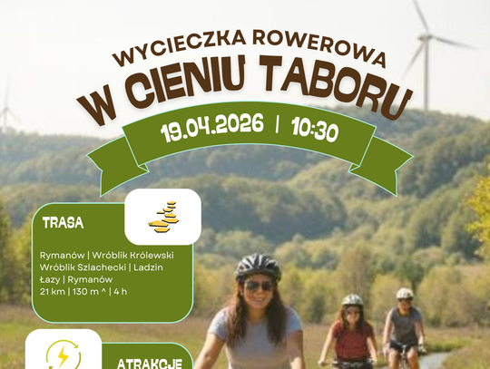„W cieniu taboru” – rowerowa przygoda w Beskidzie Niskim