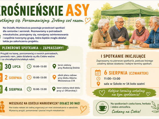 Plenerowe kawiarnie obywatelskie
