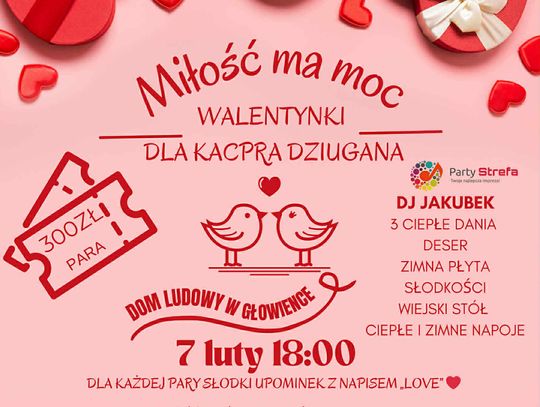 Walentynki dla Kacpra Dziugana