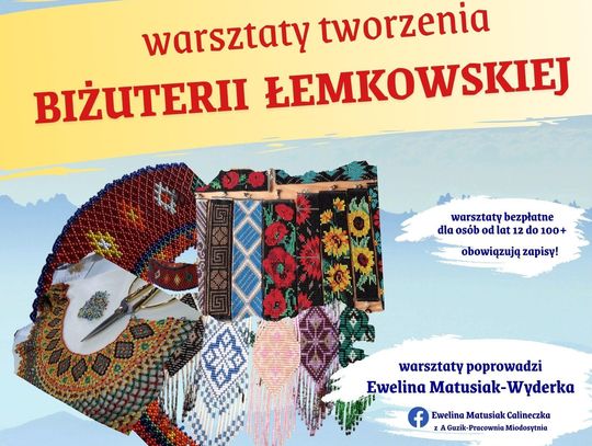 Warsztaty tworzenia biżuterii łemkowskiej Warsztaty tworzenia biżuterii łemkowskiej