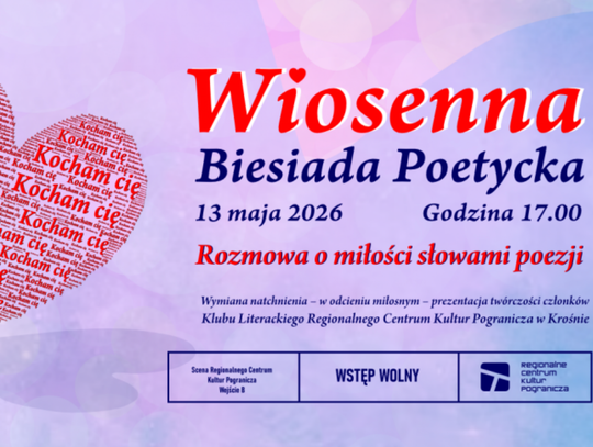 Wiosenna Biesiada Poetycka w Krośnie