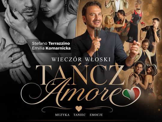 Włoski Wieczór ze Stefano Terrazzino w Krośnie