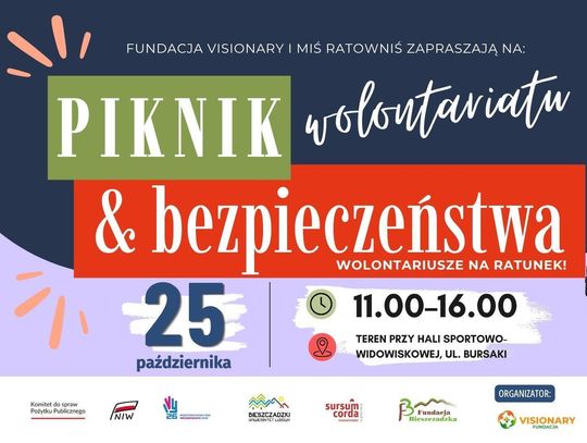 Wolontariusze na ratunek – Piknik Wolontariatu i Bezpieczeństwa