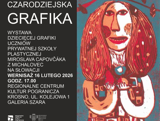 Wystawa "czarodziejska grafika" w RCKP w Krośnie