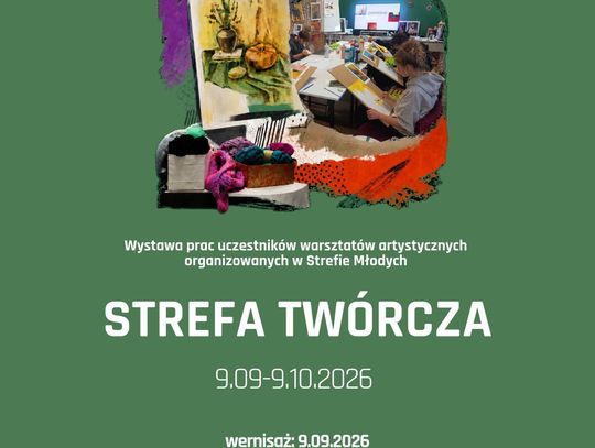 Wystawa plastyczna "Strefa Twórcza"