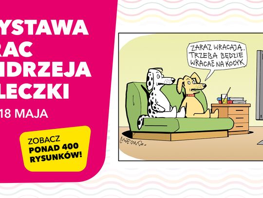 Wystawa rysunków Andrzeja Mleczki w VIVO! Krosno
