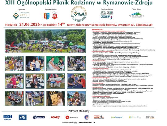 XIII Ogólnopolski Piknik Rodzinny w Rymanowie-Zdroju