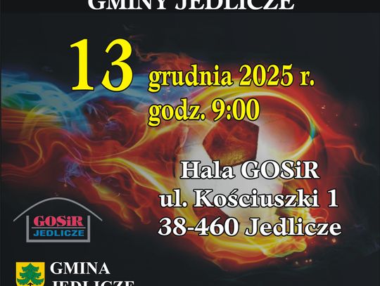 XIV Zakładowy Turniej Halowej Piłki Nożnej o Puchar Burmistrza Gminy Jedlicze