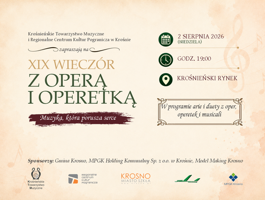 XIX Wieczór z operą i operetką w Krośnie