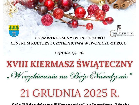 Kiermasz Świąteczny w Iwoniczu-Zdroju