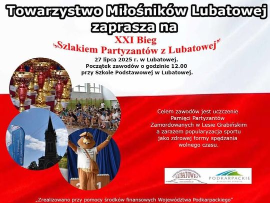 XXI Bieg Szlakiem Partyzantów z Lubatowej