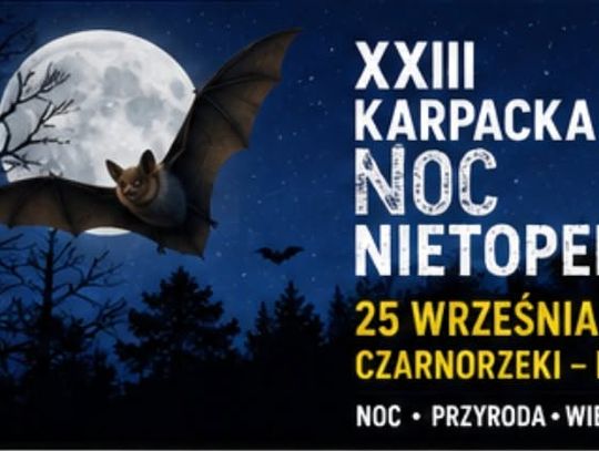XXIII Karpacka Noc Nietoperzy