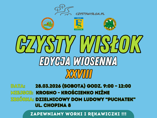 XXVIII akcja „Czysty Wisłok 2026”