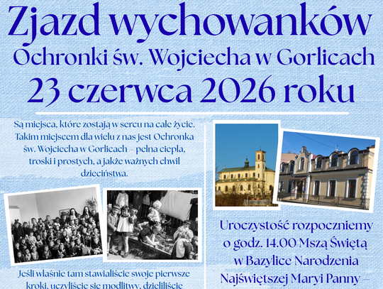 Zjazd wychowanków Ochronki św. Wojciecha w Gorlicach
