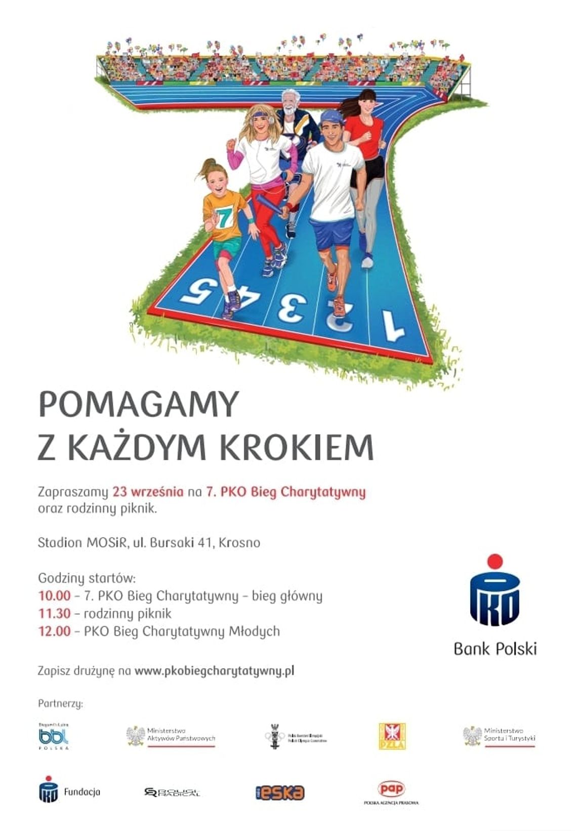 7. PKO Bieg Charytatywny - Pomagamy Z Każdym Krokiem 7. PKO Bieg Charytatywny - Pomagamy Z Każdym Krokiem