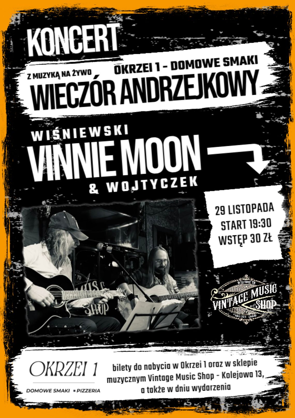 Andrzejkowy Wieczór z Vinnie Moon i magią w Okrzei 1 - Domowych Smakach w Krośnie