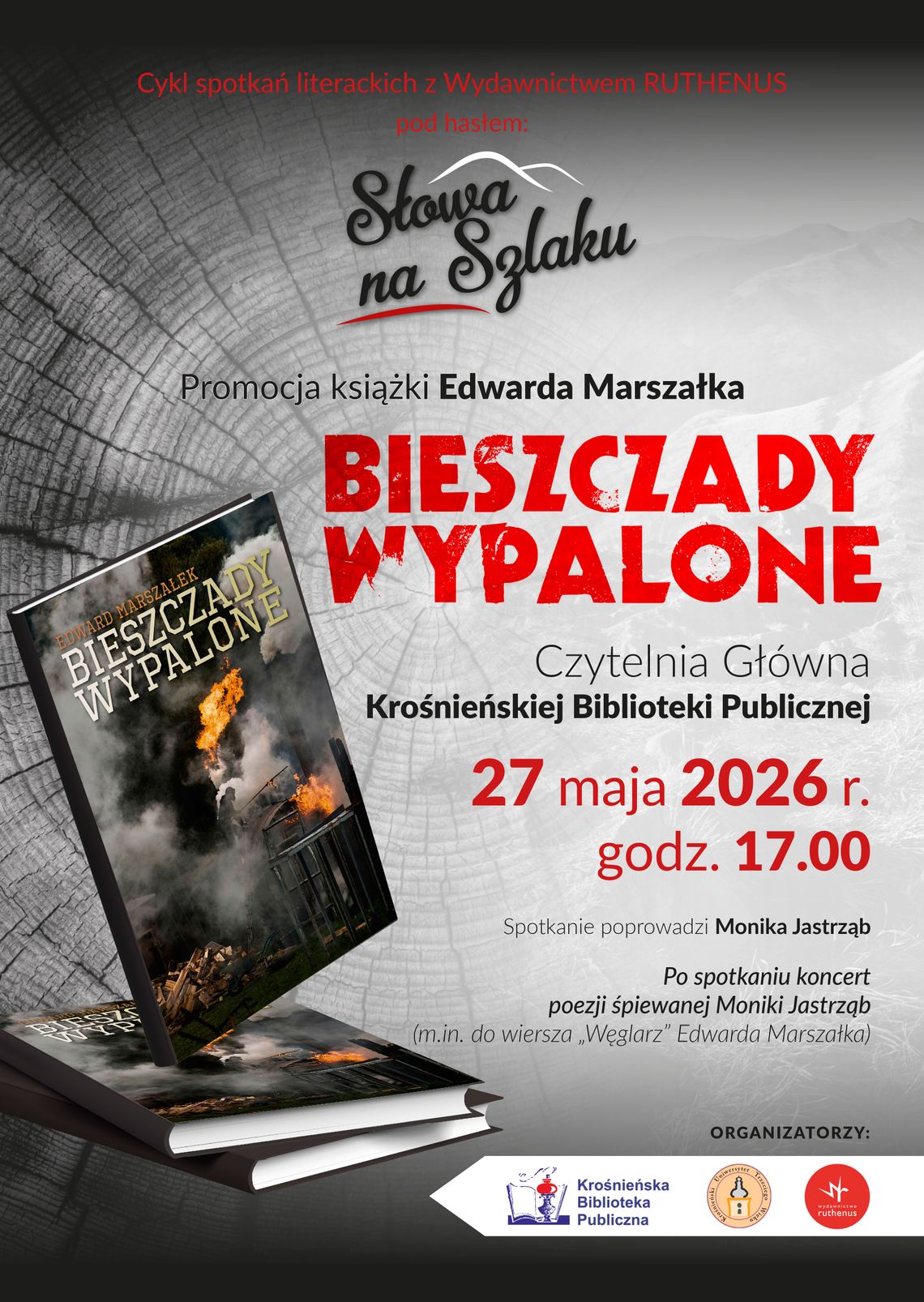 "Bieszczady wypalone" – promocja książki Edwarda Marszałka