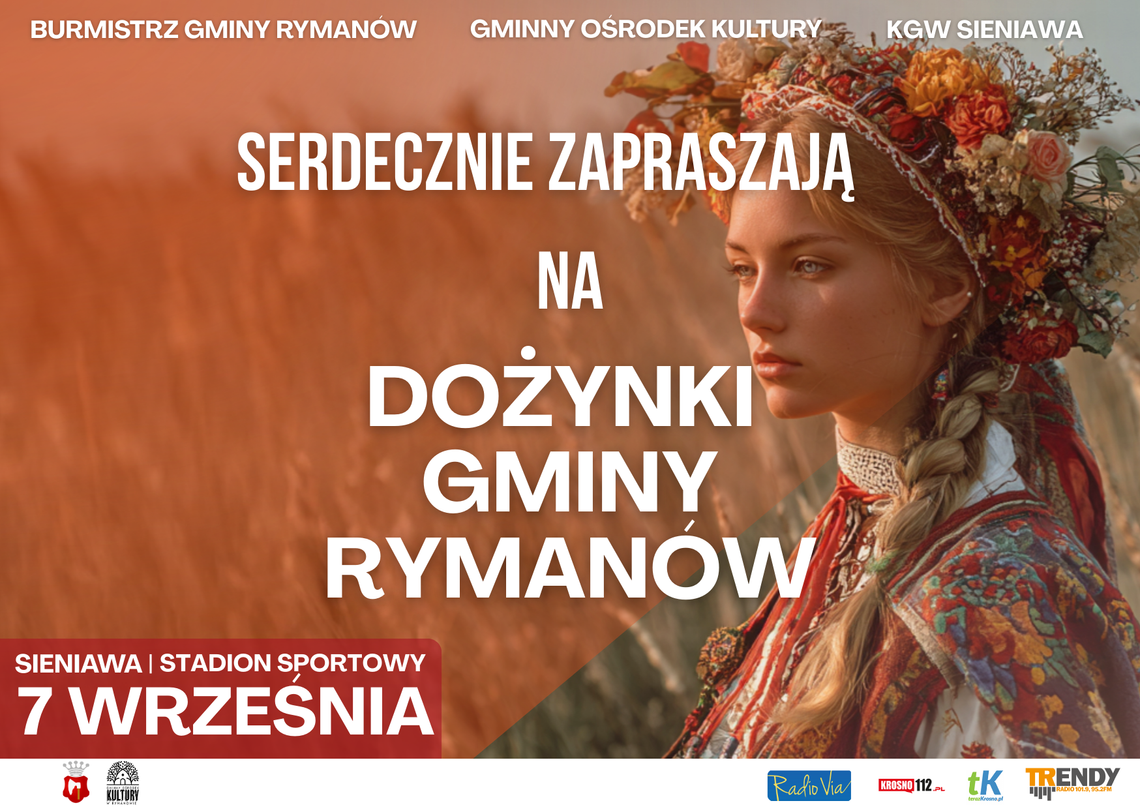 Dożynki Gminy Rymanów w Sieniawie [PROGRAM]