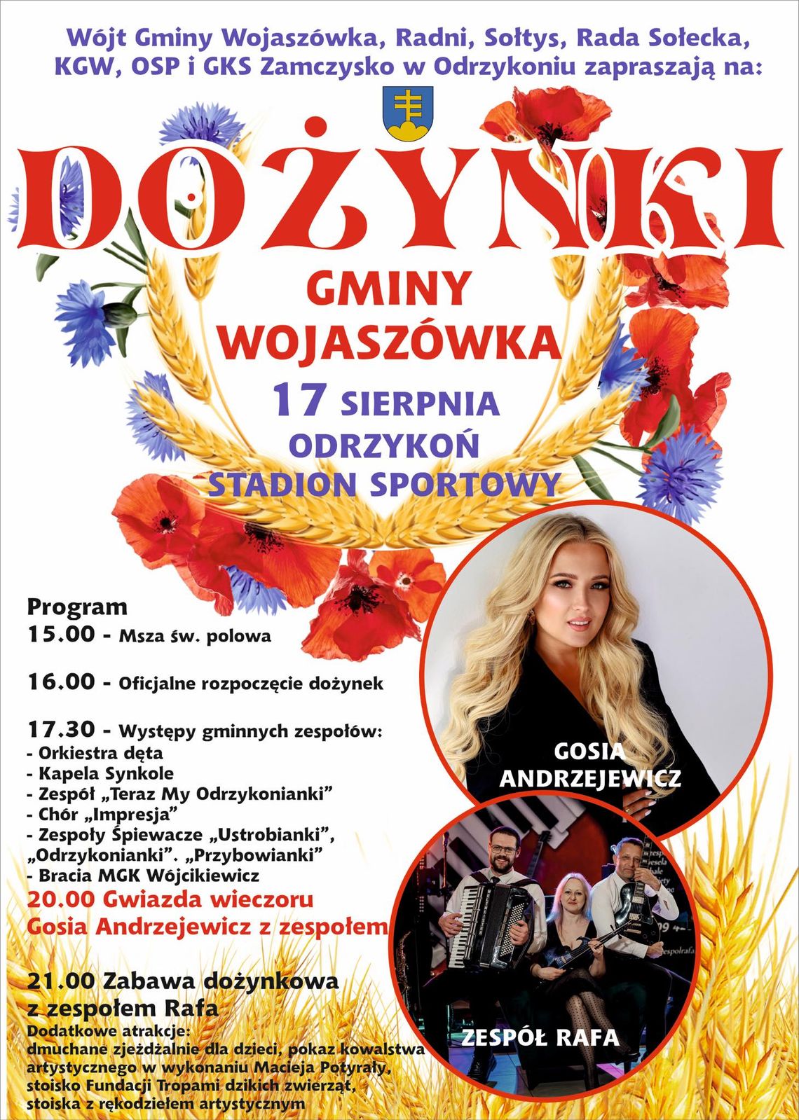 Dożynki Gminy Wojaszówka 2025 Dożynki Gminy Wojaszówka 2025