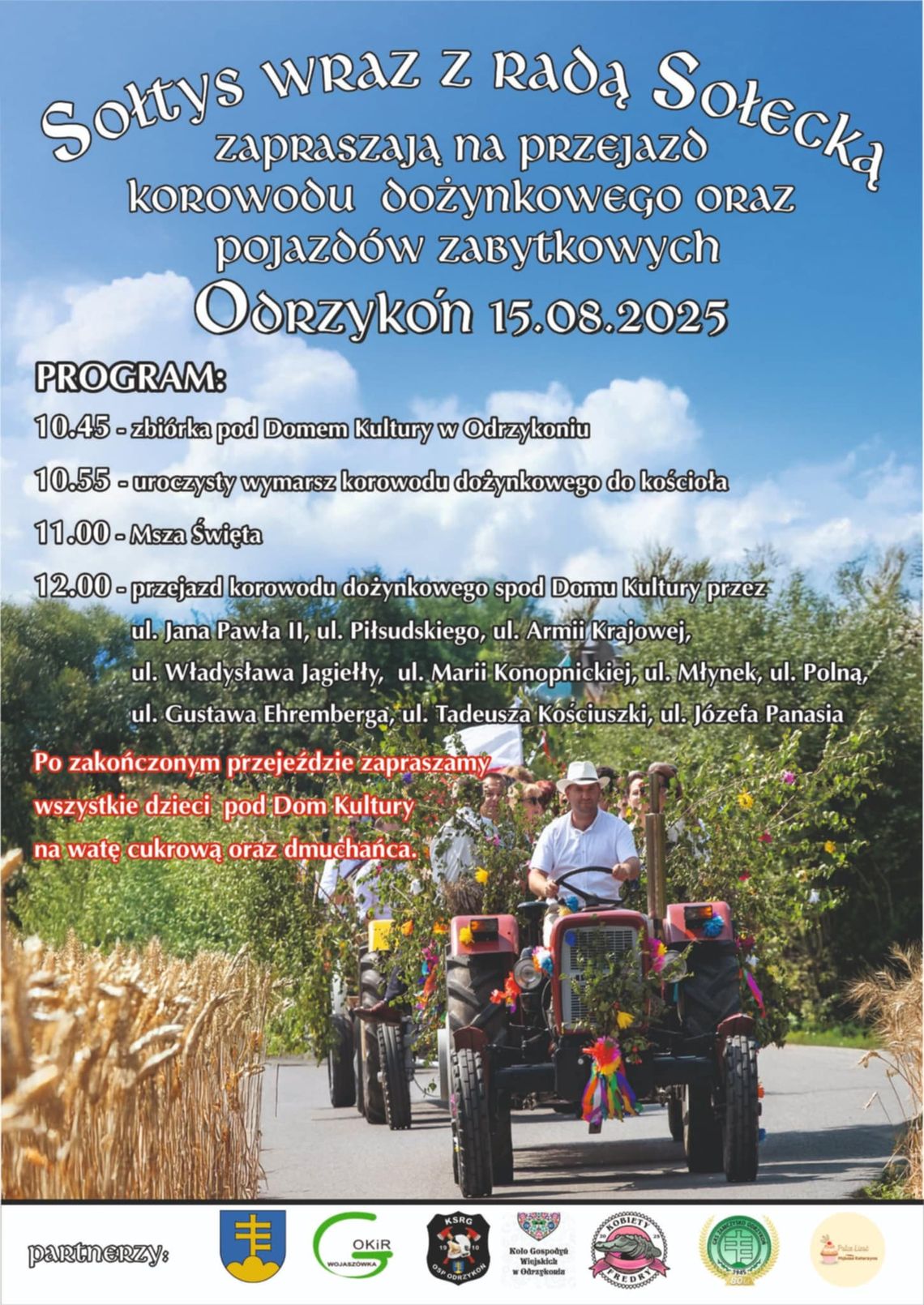 Dożynki i Korowód Dożynkowy w Odrzykoniu Dożynki i Korowód Dożynkowy w Odrzykoniu