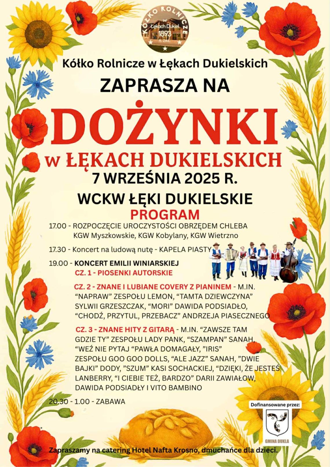 Dożynki w Łękach Dukielskich
