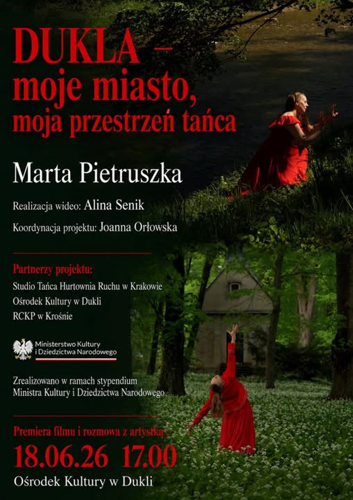 DUKLA – moje miasto, moja przestrzeń tańca DUKLA – moje miasto, moja przestrzeń tańca