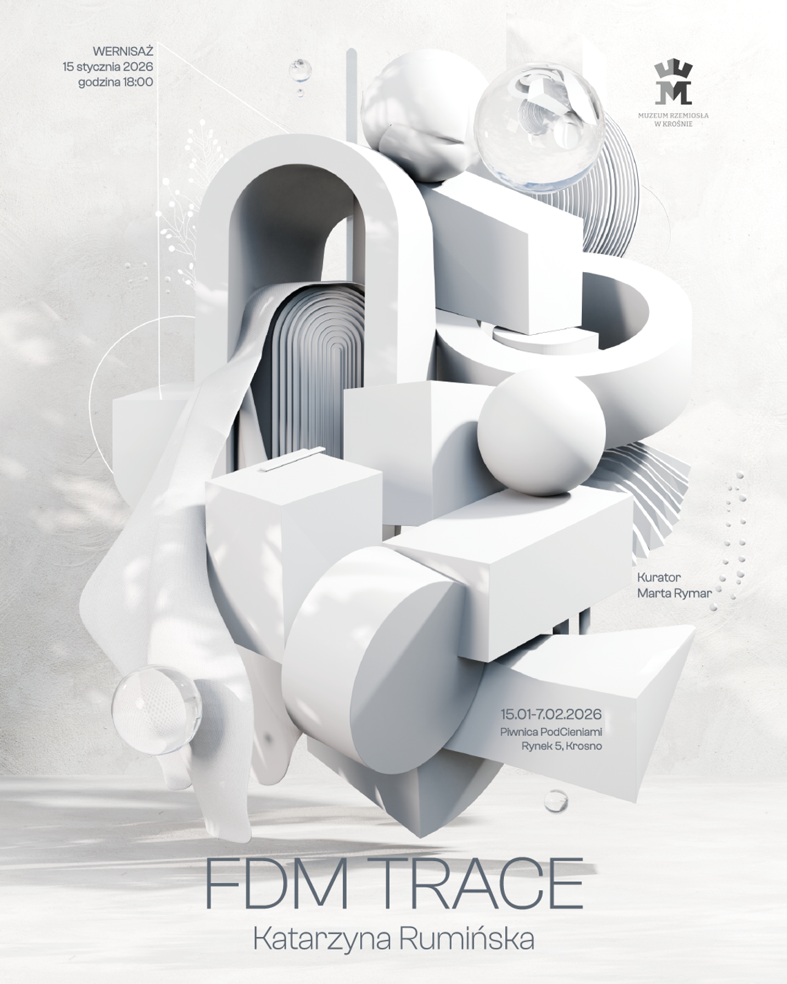 Dwie wystawy w Piwnicy PodCienaimi - FDM Trace oraz THE NOTE / ZAPIS