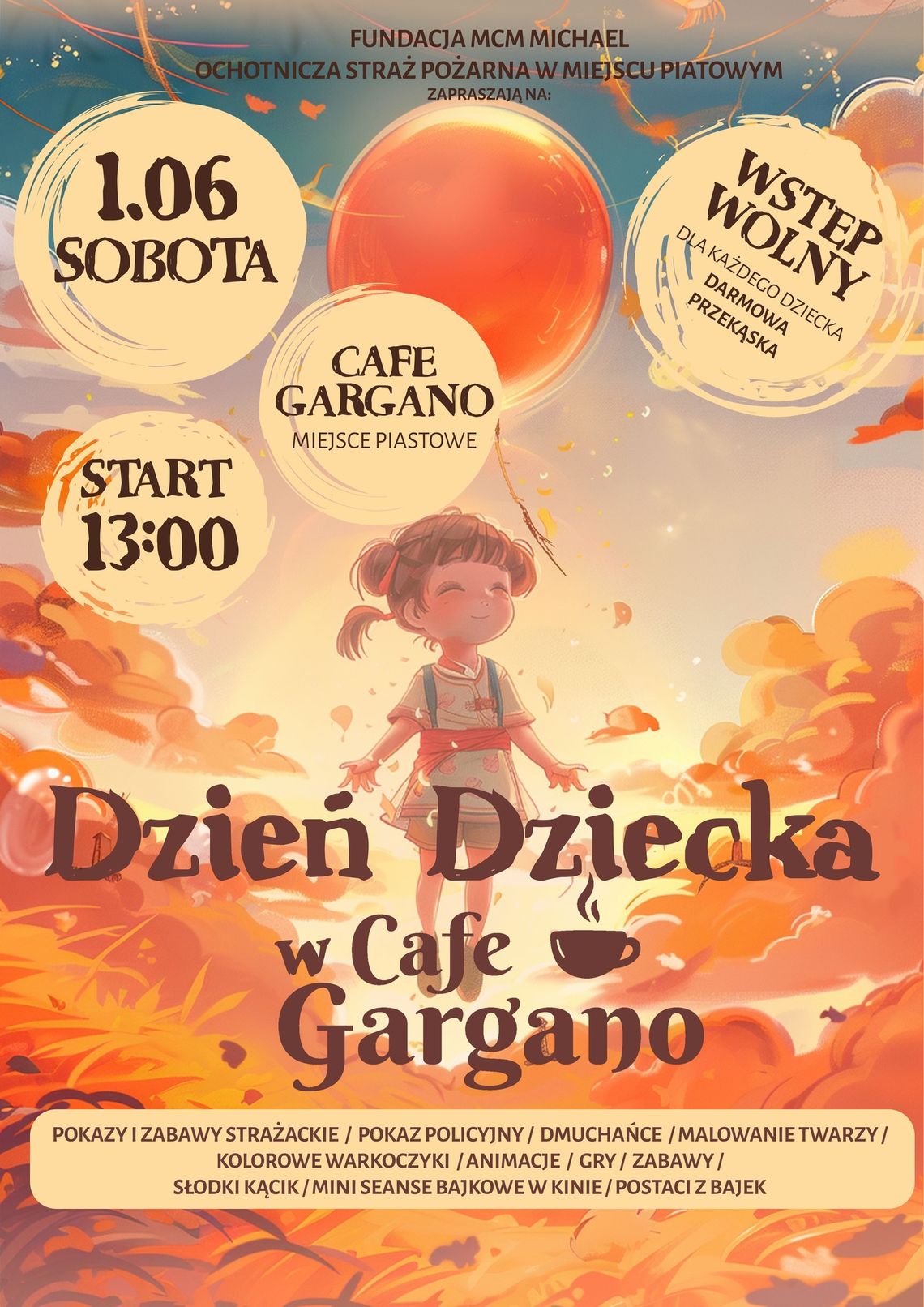 Dzień Dziecka w Cafe Gargano Dzień Dziecka w Cafe Gargano