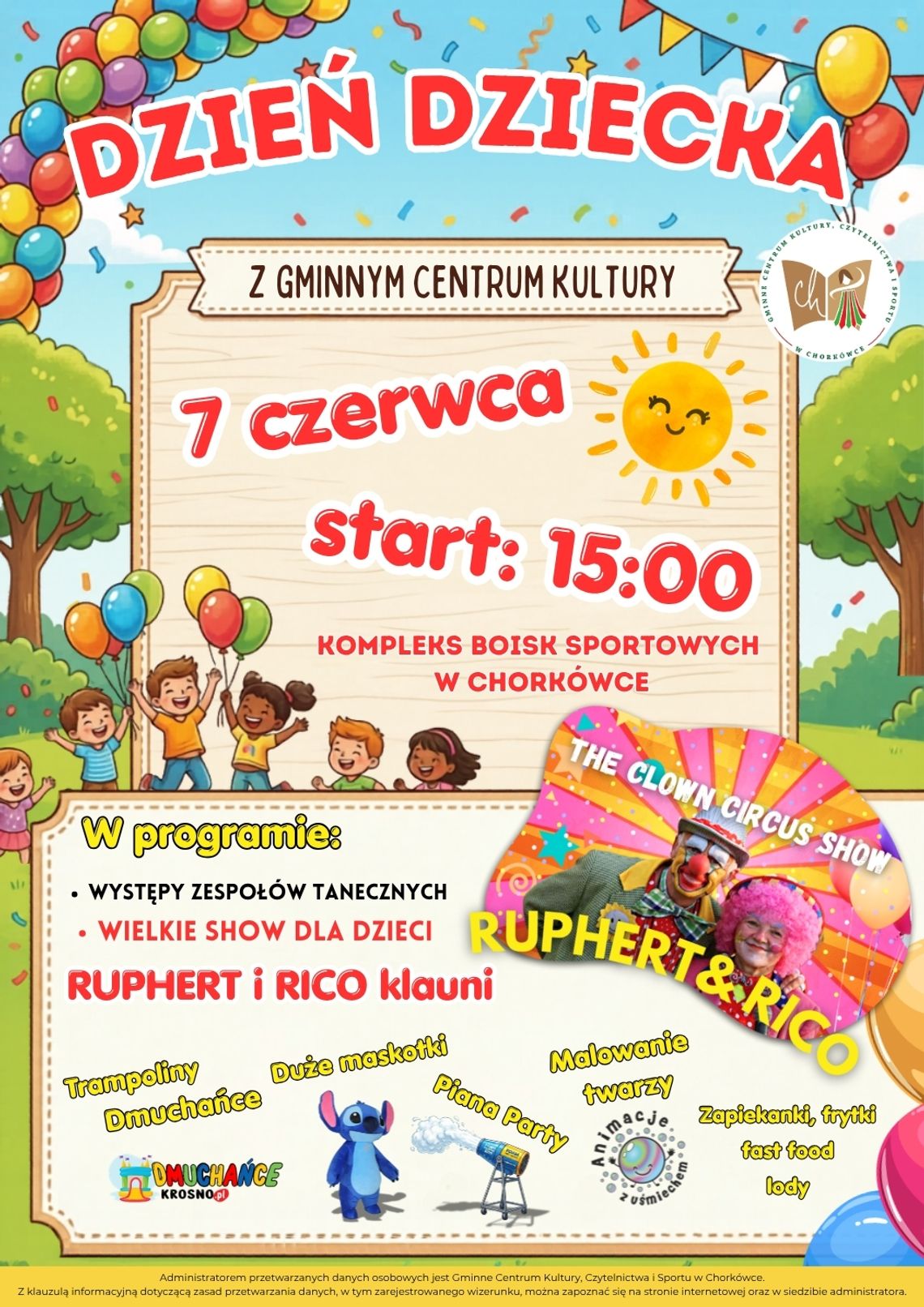 Dzień Dziecka w Chorkówce Dzień Dziecka w Chorkówce