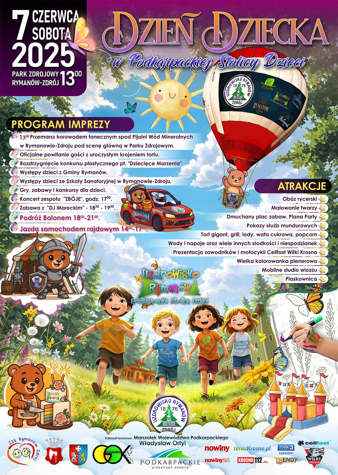 Dzień dziecka w Podkarpackiej Stolicy Dzieci Dzień dziecka w Podkarpackiej Stolicy Dzieci