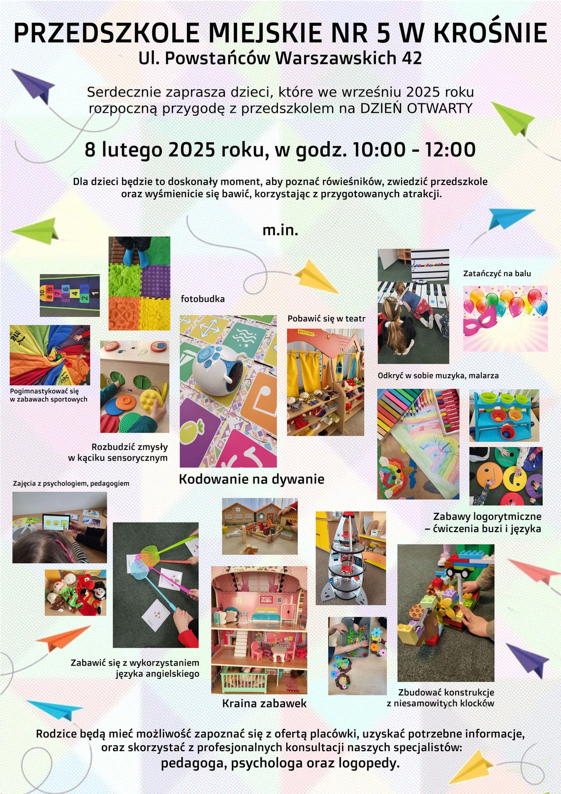 Dzień Otwarty w Przedszkolu Miejskim Nr 5 w Krośnie