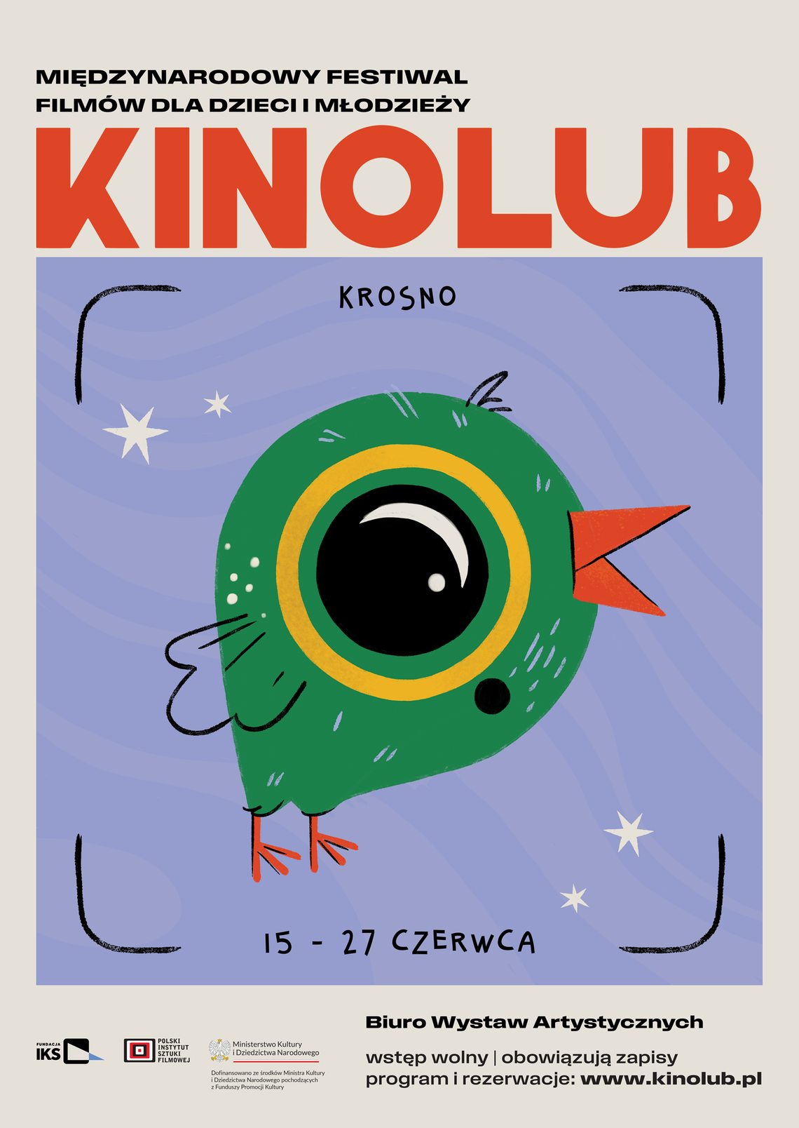 Festiwal filmowy dla młodych widzów KINOLUB w BWA Festiwal filmowy dla młodych widzów KINOLUB w BWA