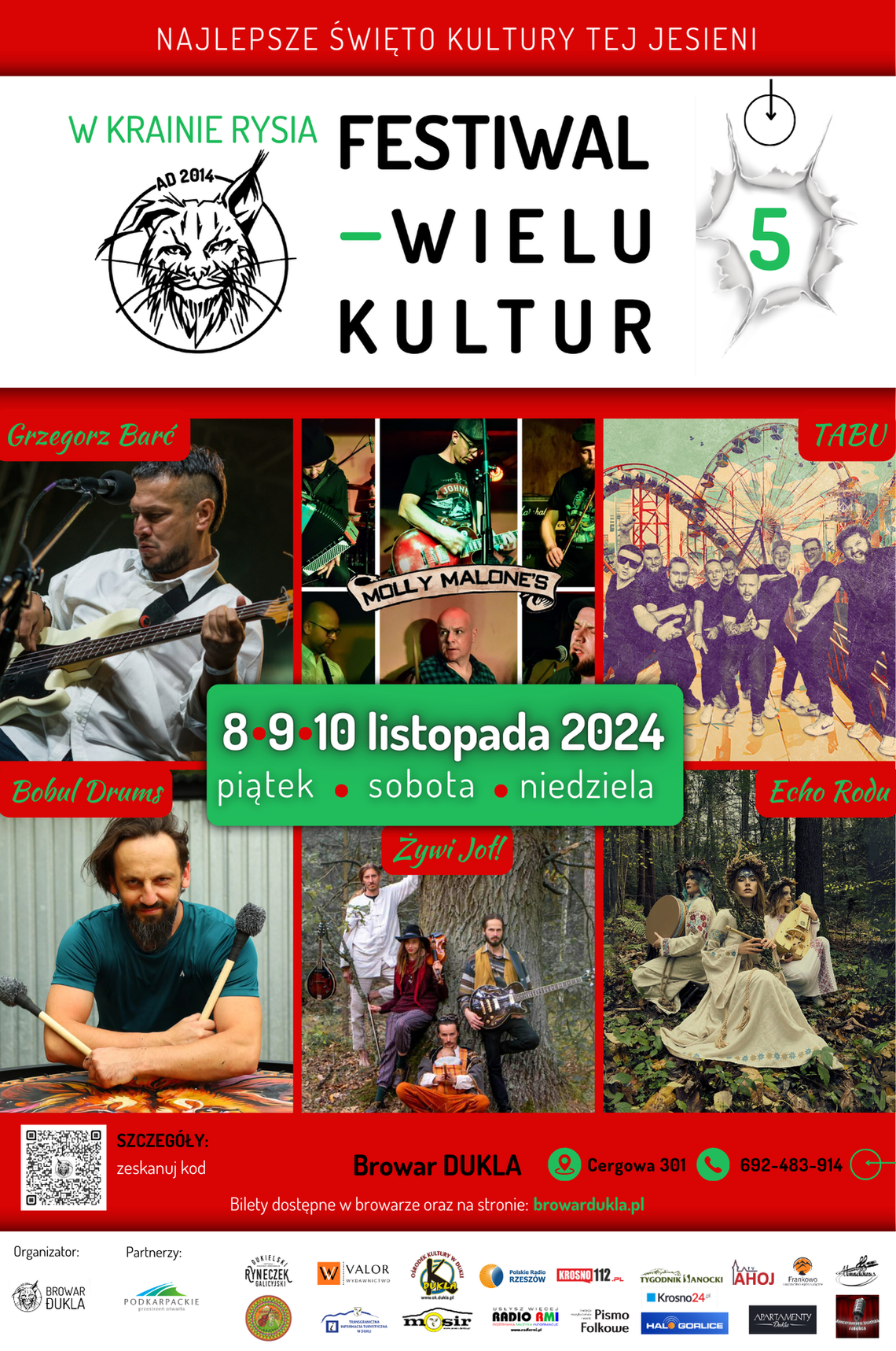 Festiwal Wielu Kultur w Krainie Rysia