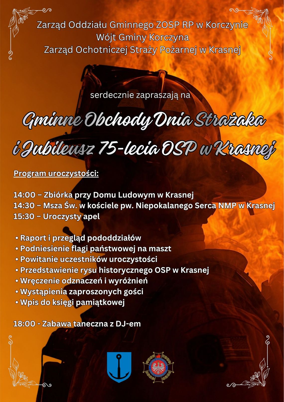 Gminne Obchody Dnia Strażaka i Jubileusz 75-lecia OSP w Krasnej Gminne Obchody Dnia Strażaka i Jubileusz 75-lecia OSP w Krasnej