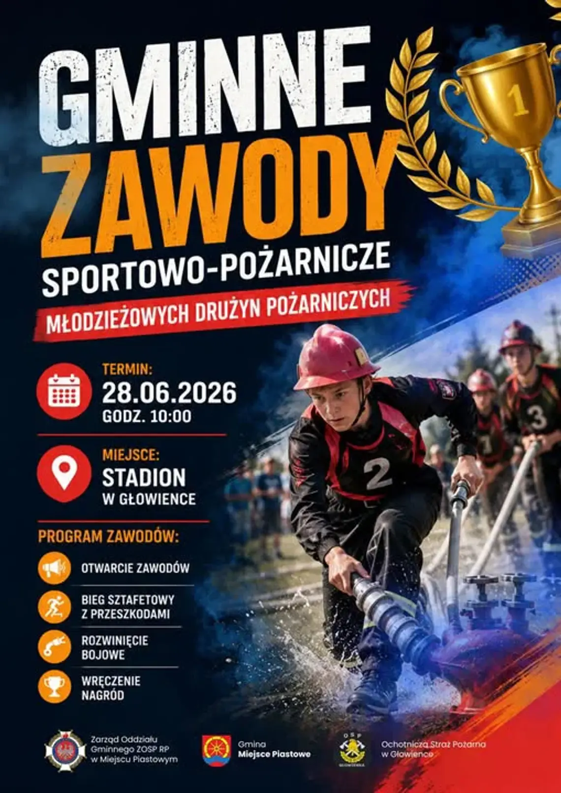 Gminne Zawody Sportowo-Pożarnicze Młodzieżowych Drużyn Pożarniczych