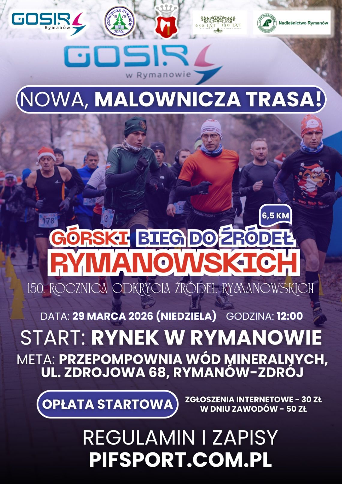 Górski Bieg do Źródeł Rymanowskich Górski Bieg do Źródeł Rymanowskich